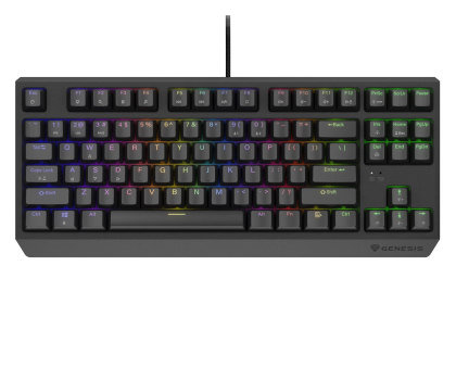 Klawiatura Genesis THOR 230 TKL US RGB MECHANICZNA OUTEMU BROWN HOT SWAP NKG-2079